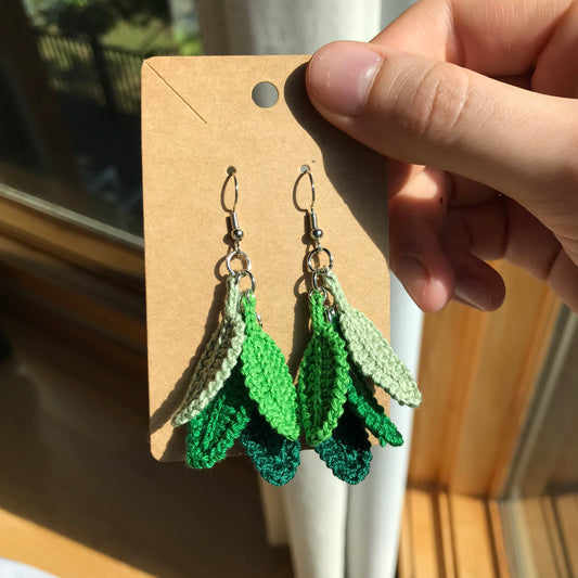 Leaf Cascade Earrings
