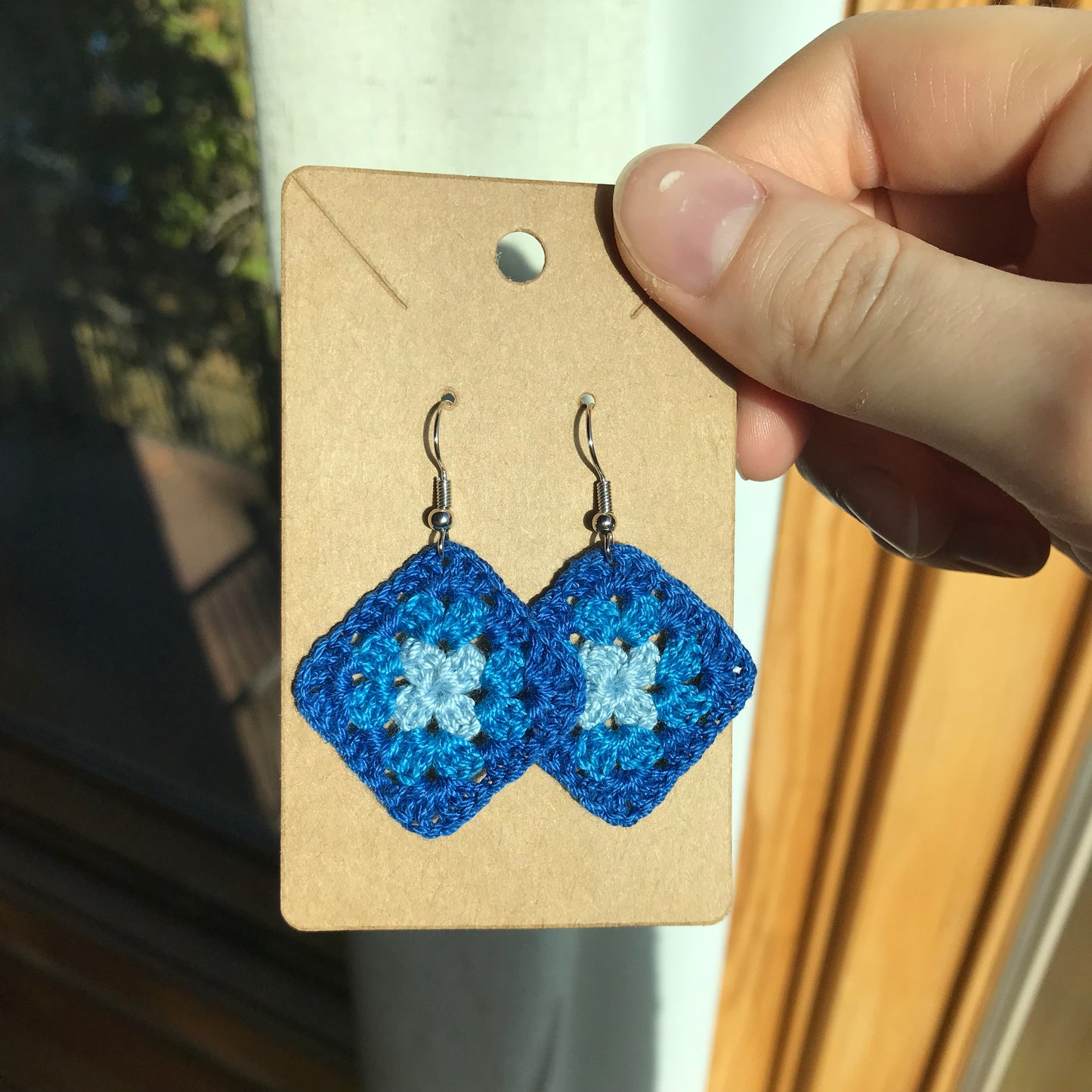 Granny Square Earrings