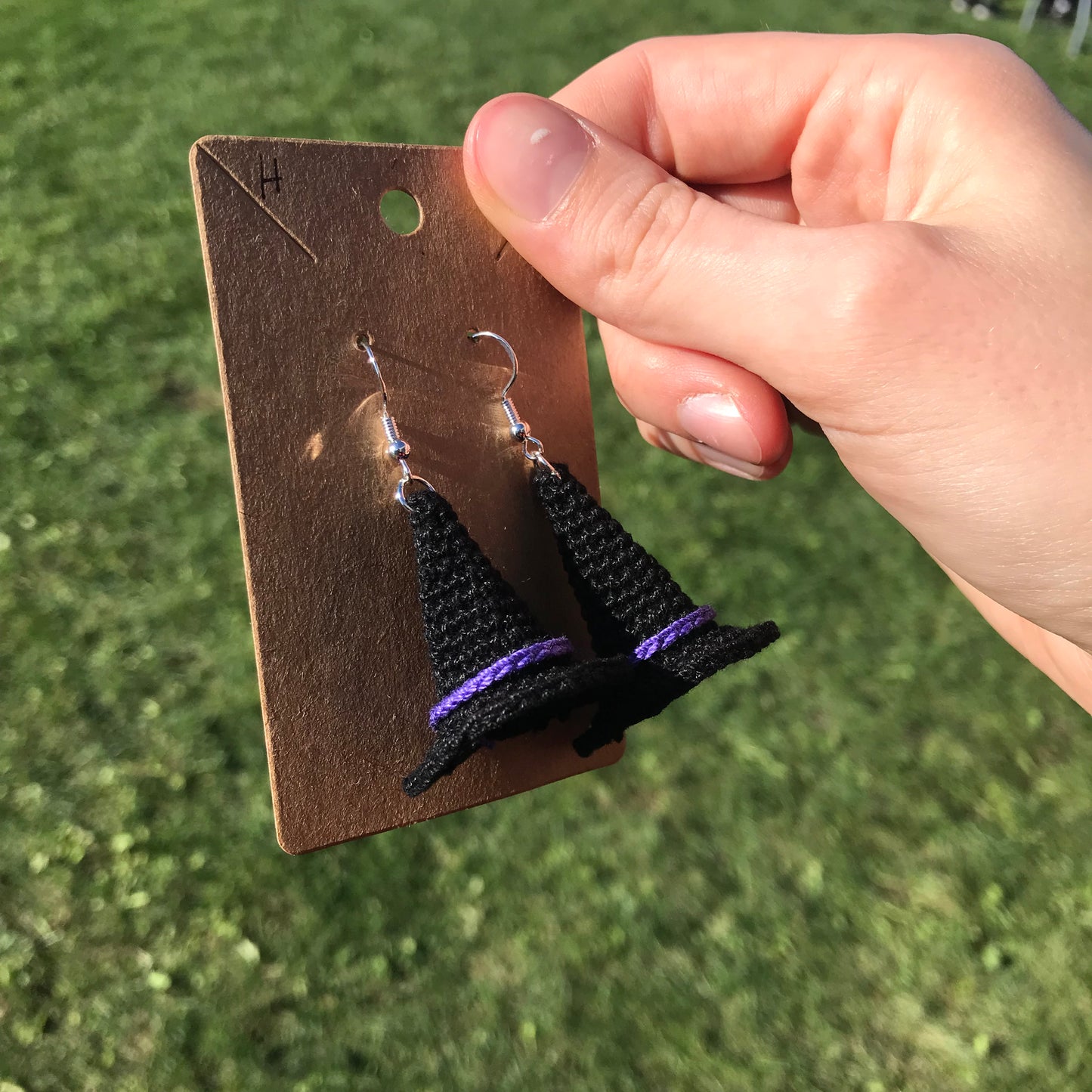 Witch Hat Earrings