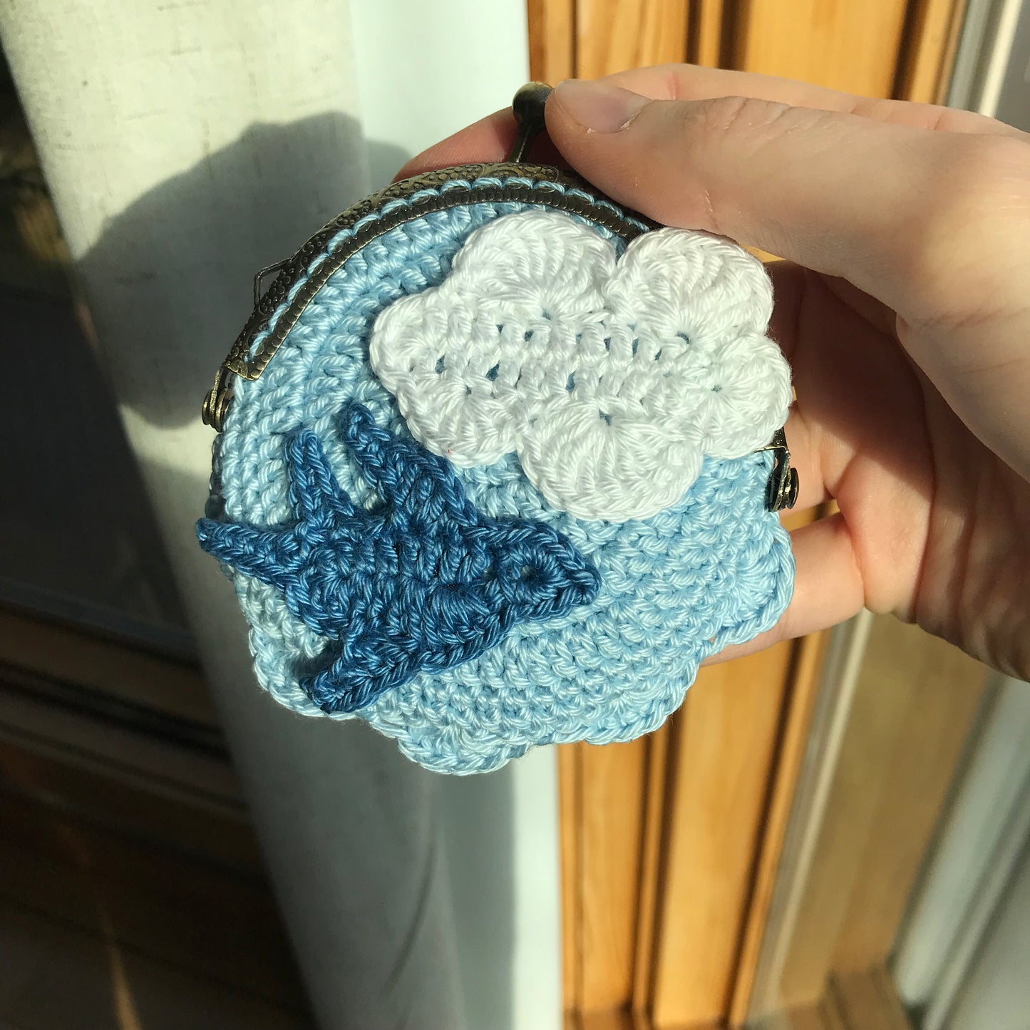 Flying Bluebird Coin Purse