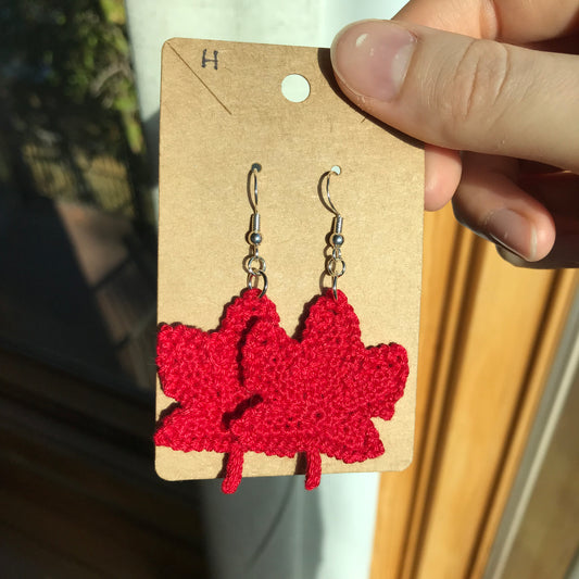 Maple Leaf Earrings