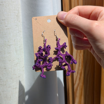 Coral Earrings