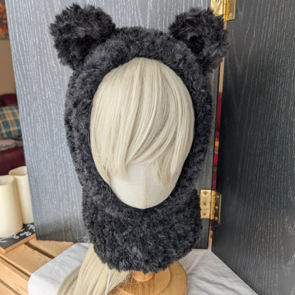 Fluffy Bear Hood