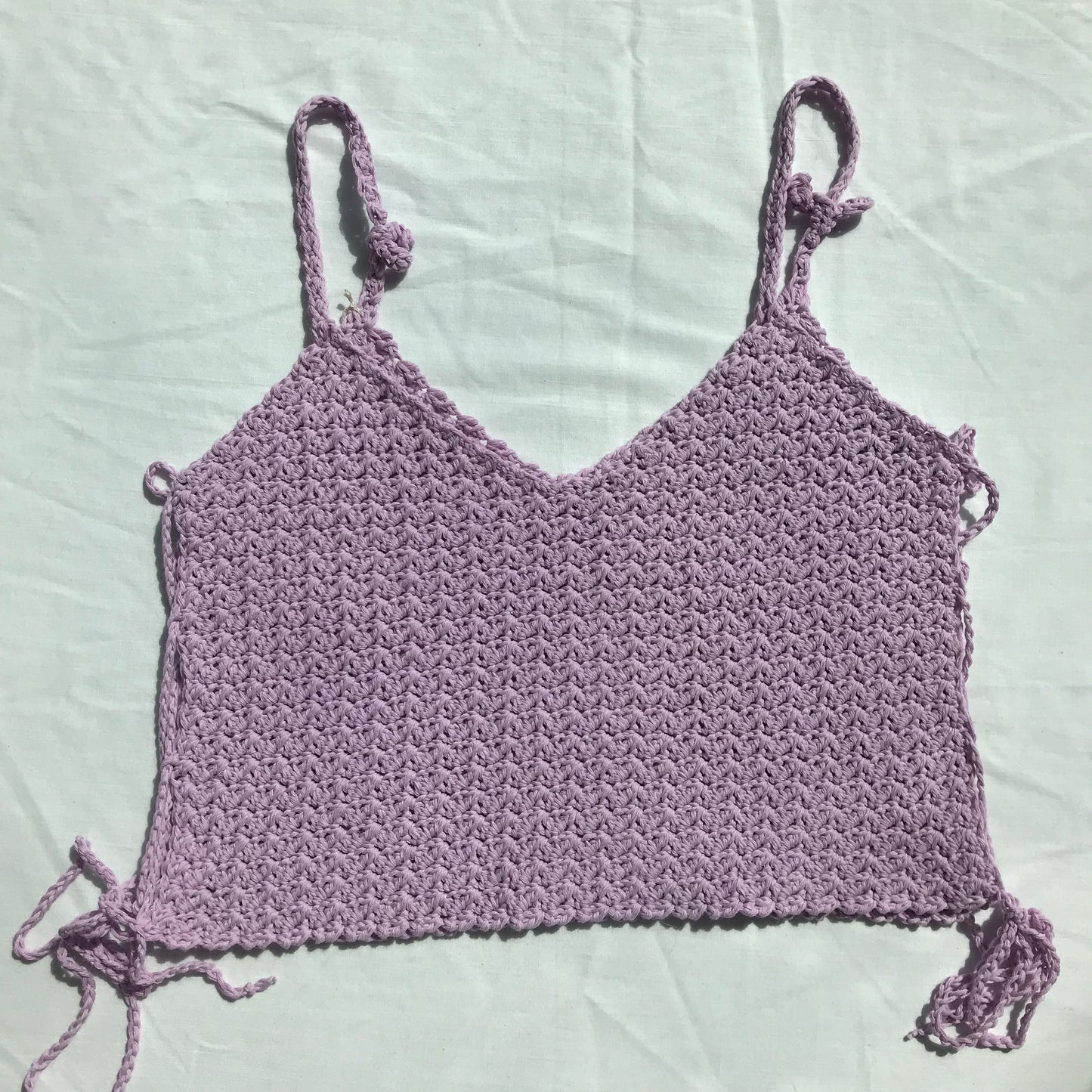 Lilac Crop Top