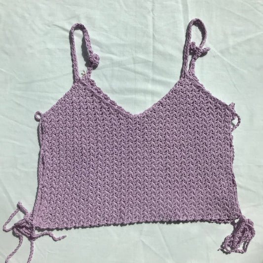 Lilac Crop Top