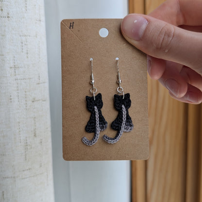 Cat Earrings and Charms