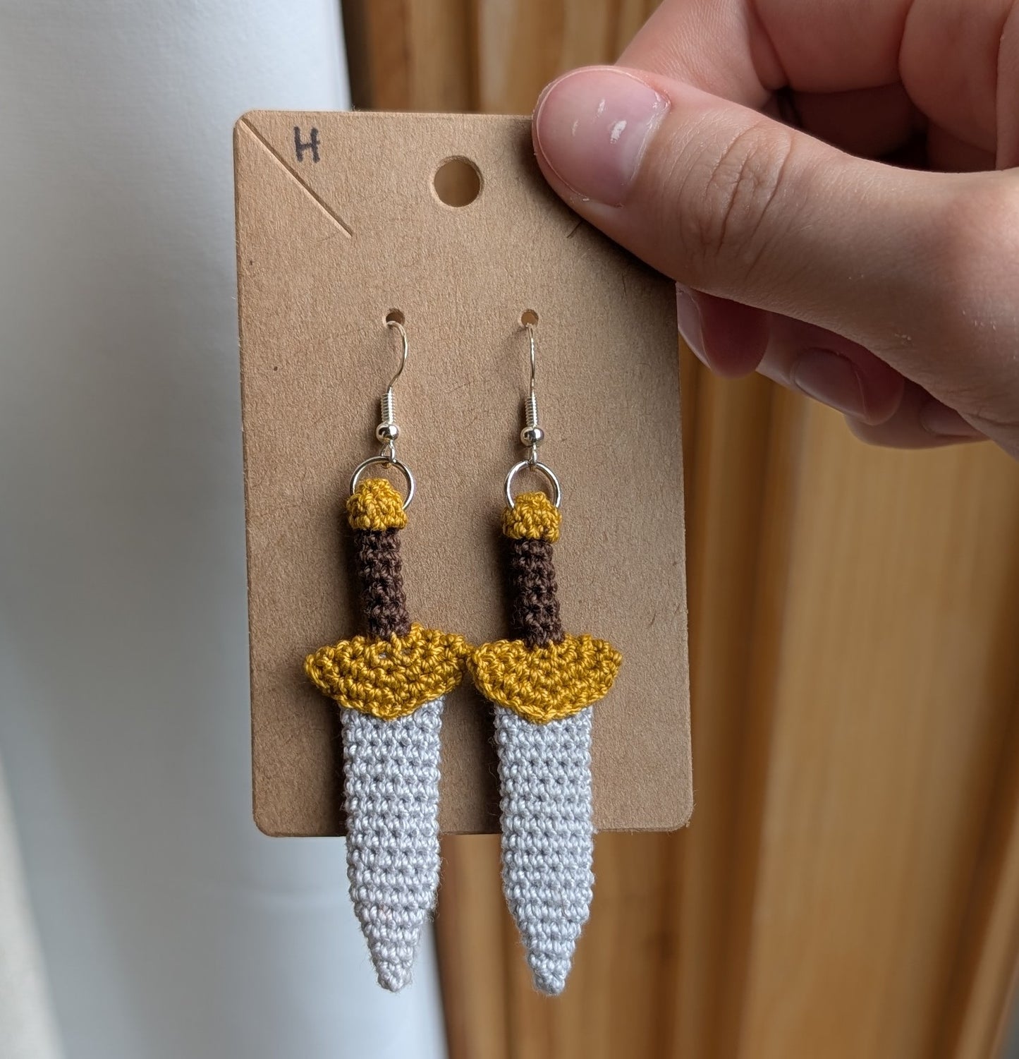 Swords and Shields Earrings