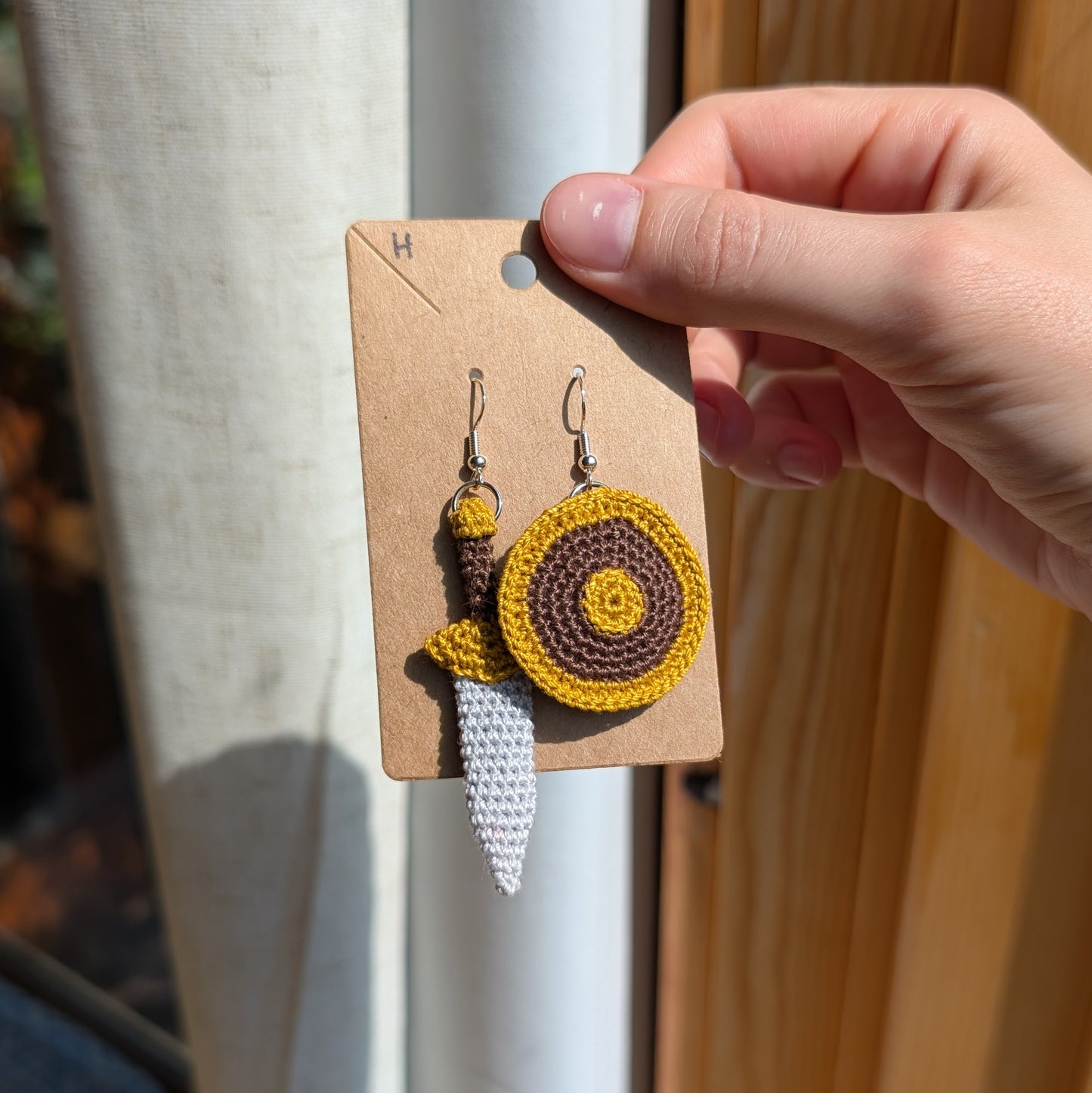 Swords and Shields Earrings