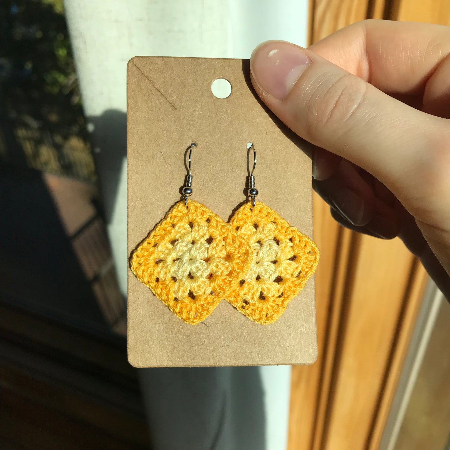 Granny Square Earrings