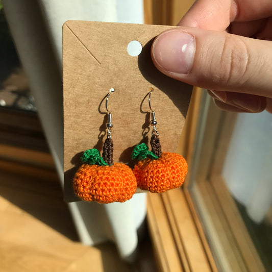 Pumpkin Earrings