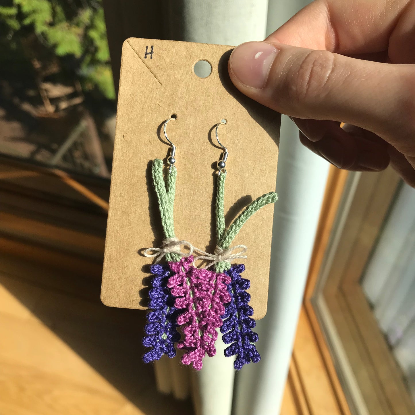 Lavender Earrings