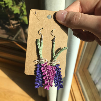Lavender Earrings