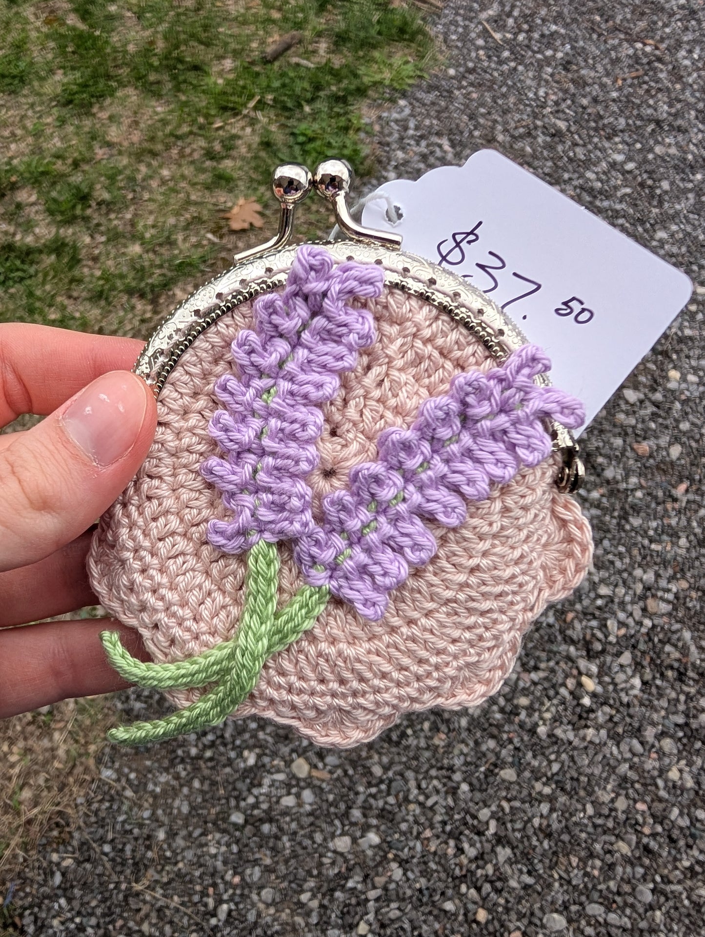 Lavender Coin Purse
