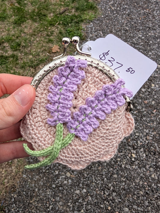 Lavender Coin Purse