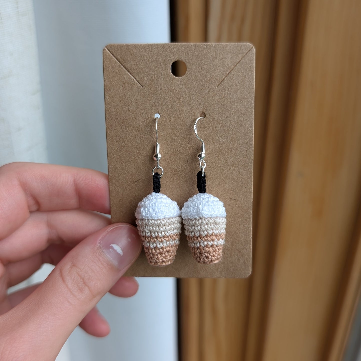 Iced Coffee Earrings