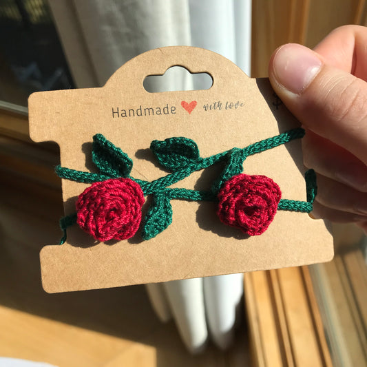 Rose Choker/Hair Accessory