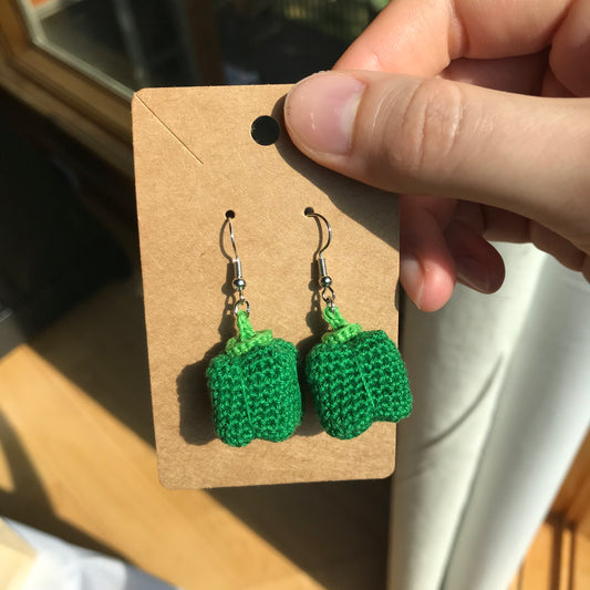 Bell Pepper Earrings