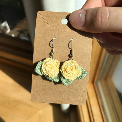 Rose Earrings