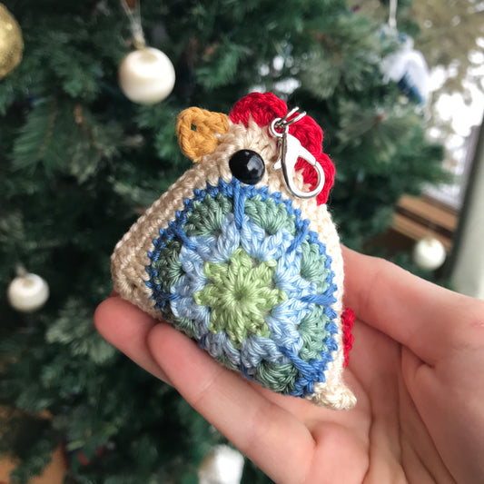 Rose Chicken Charm