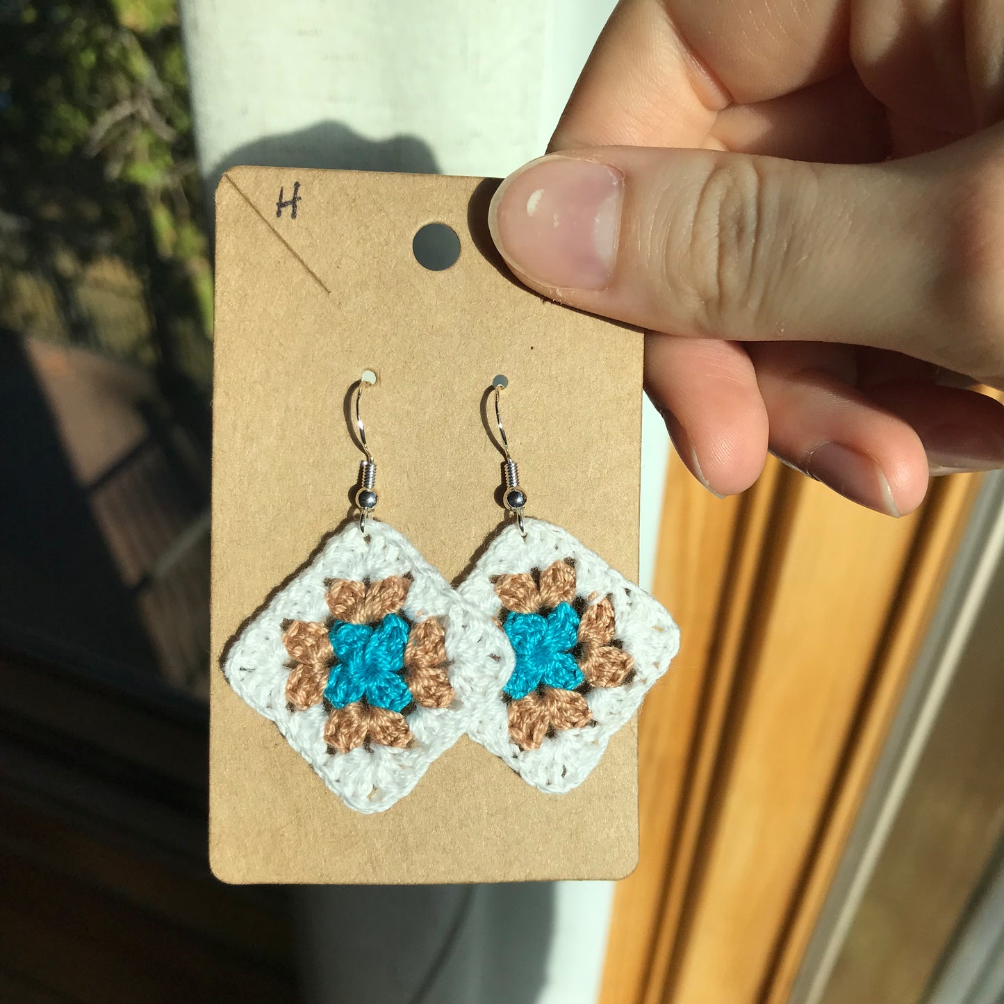 Granny Square Earrings