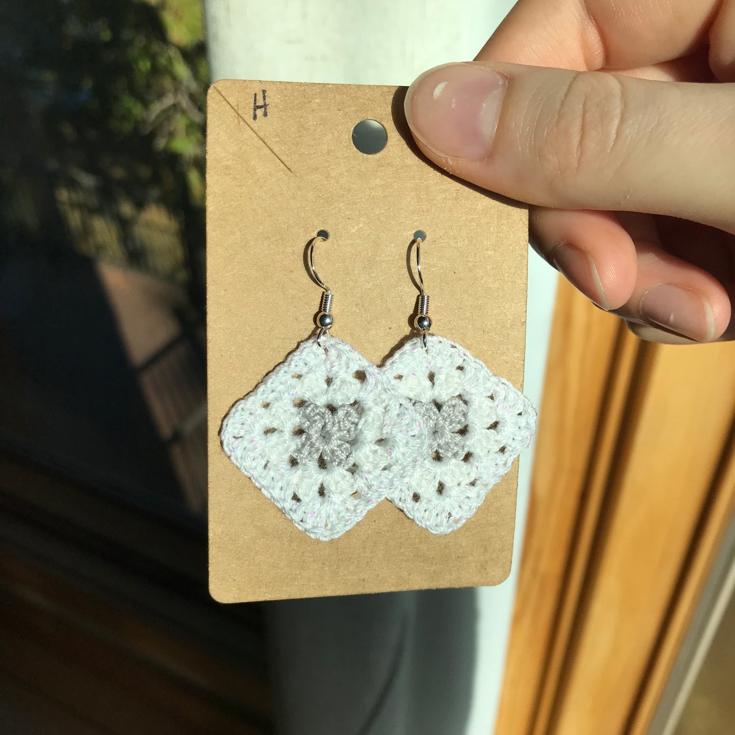 Granny Square Earrings