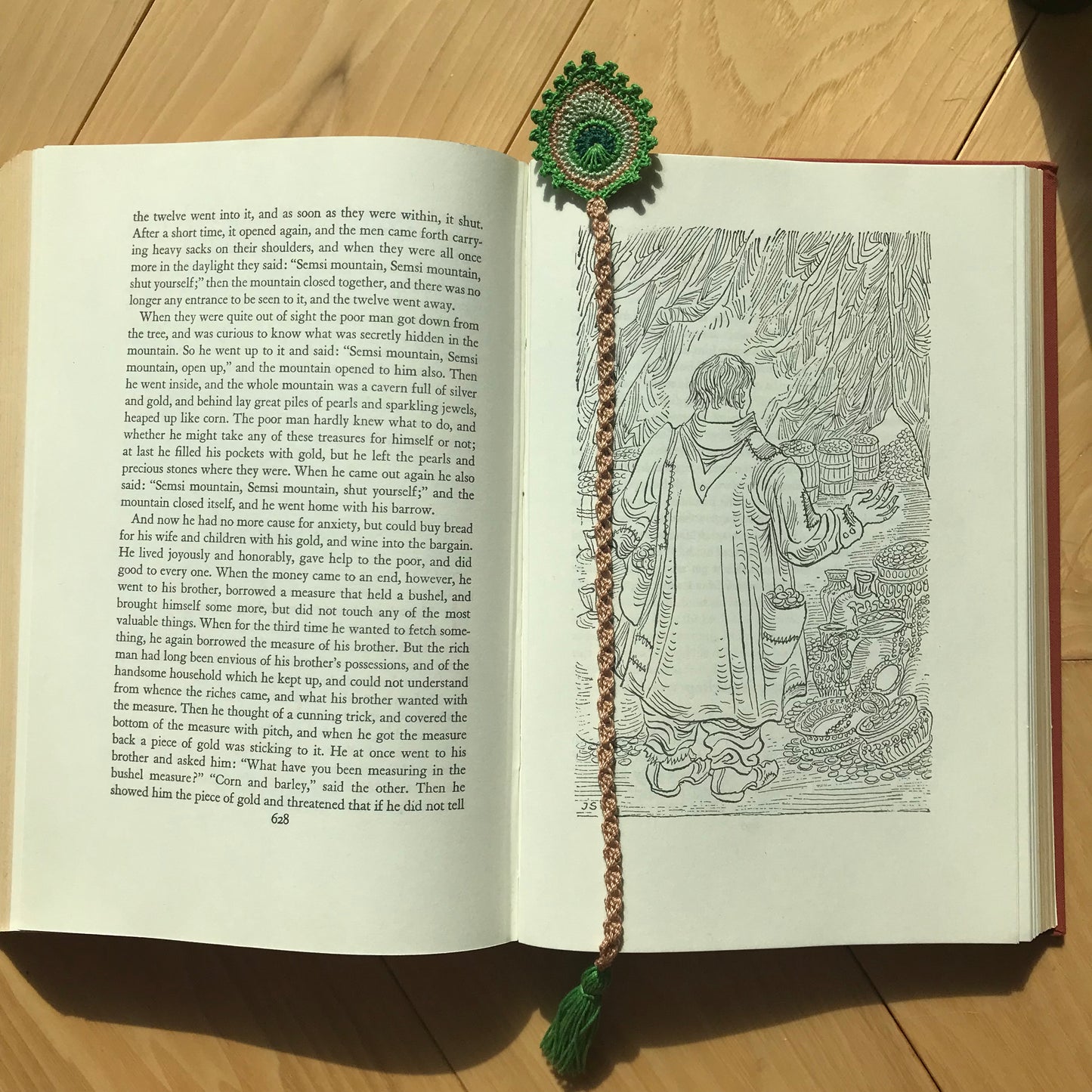 Peacock Bookmark