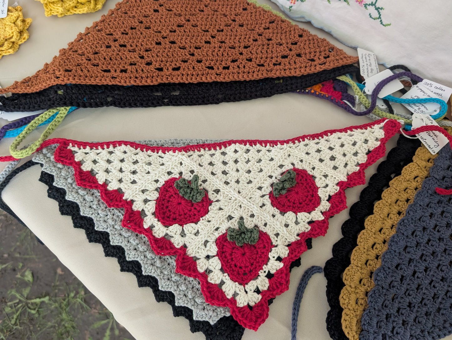 Strawberry Bandanas