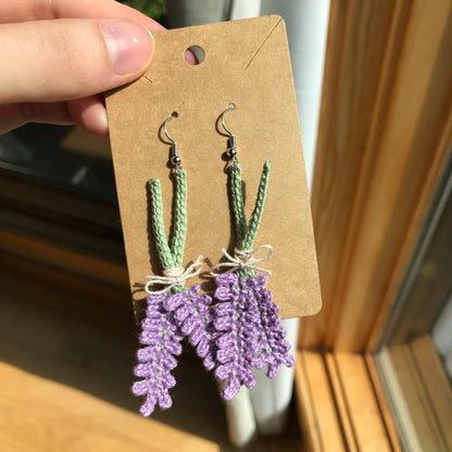 Lavender Earrings