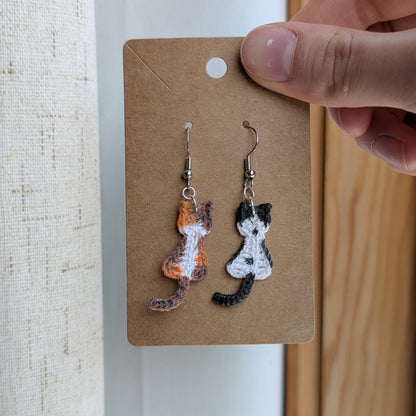 Cat Earrings and Charms