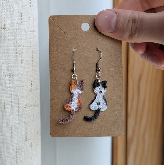 Cat Earrings and Charms